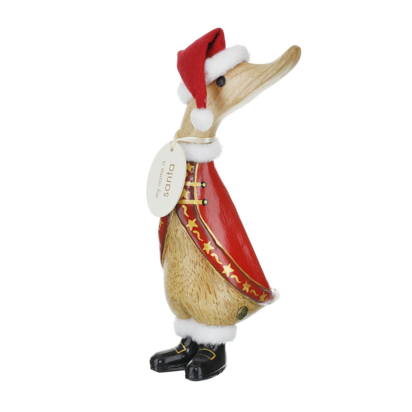 christmas wooden duck